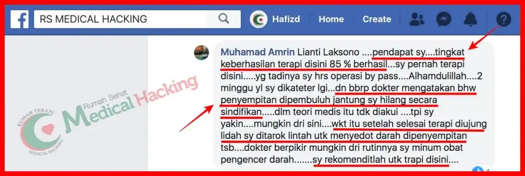 TESTIMONI JANTUNG PAK AMRIN MEDICAL HACKING